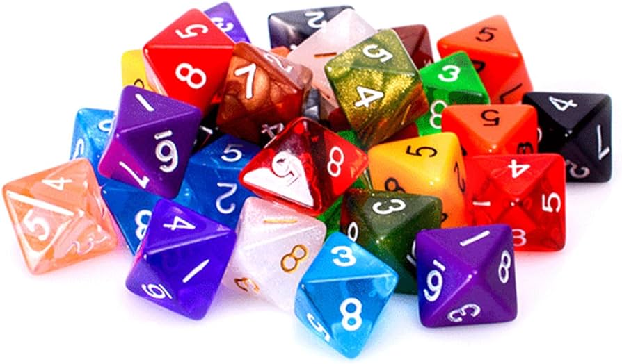 Assorted D8