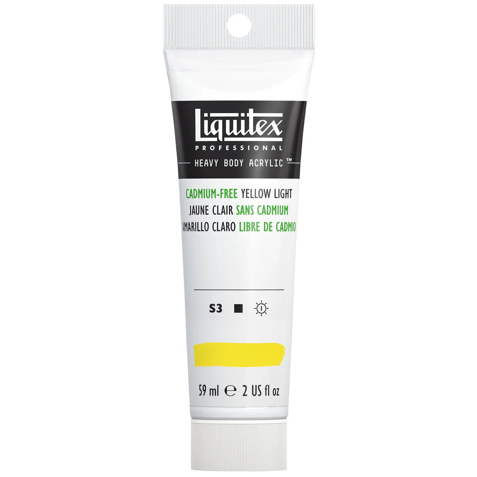 Liquitex Heavy Body 59ml cadmium free yellow light
