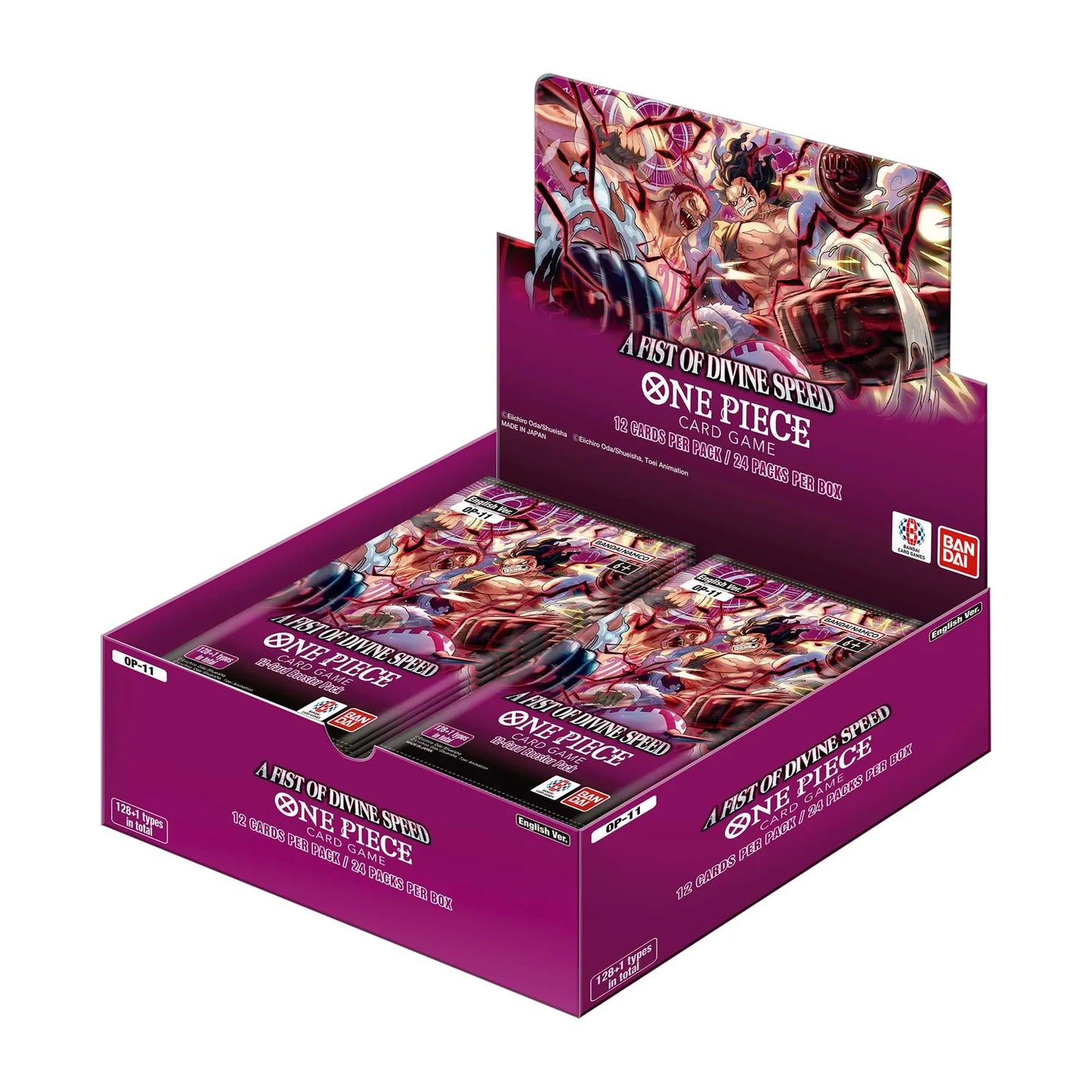 One Piece Card Game - OP 11: A Fist Of Divine Speed Booster Box