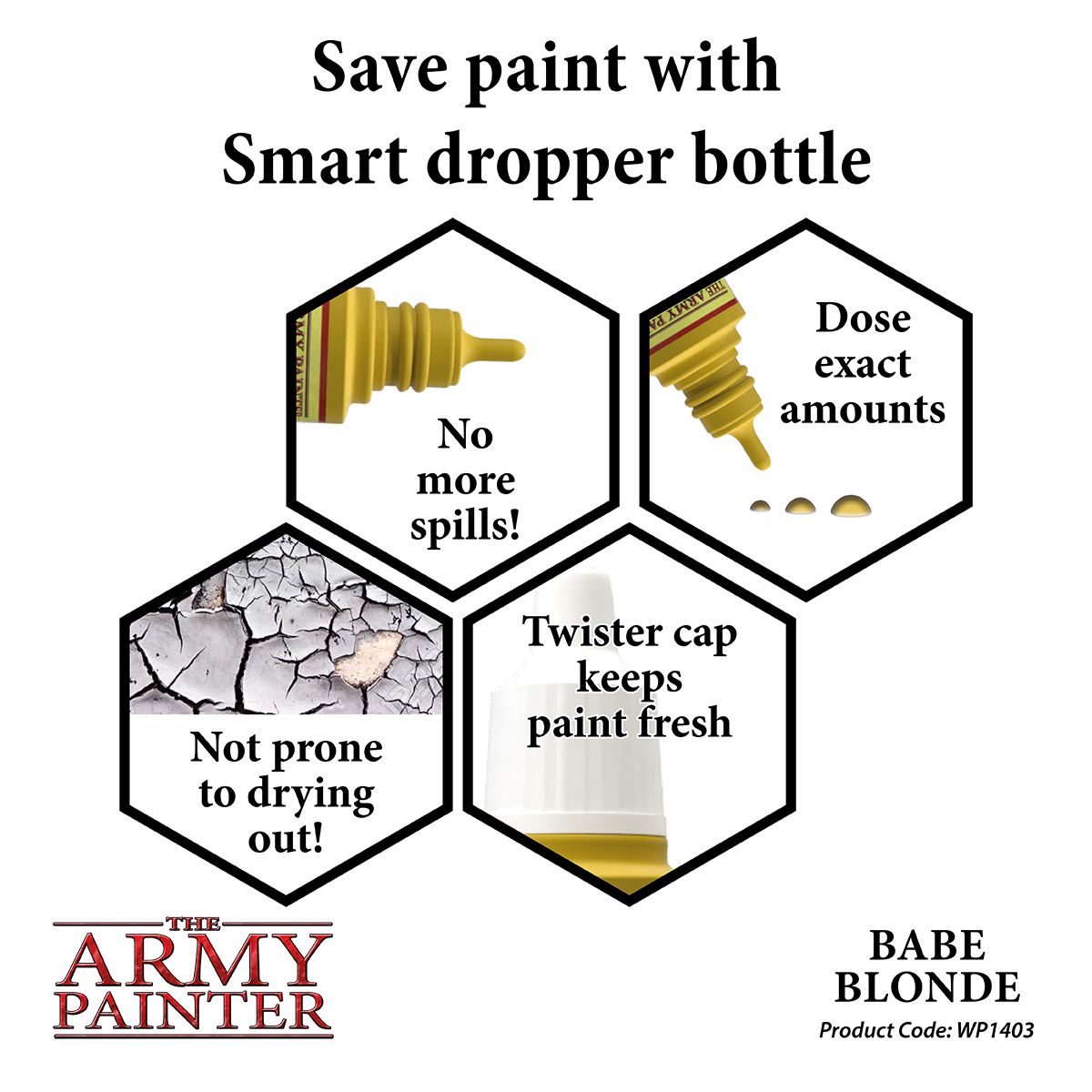Warpaints Acrylic: Babe Blonde - Army Painter