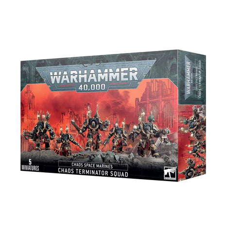 Chaos Terminator Squad - Chaos Space Marines - Warhammer 40k