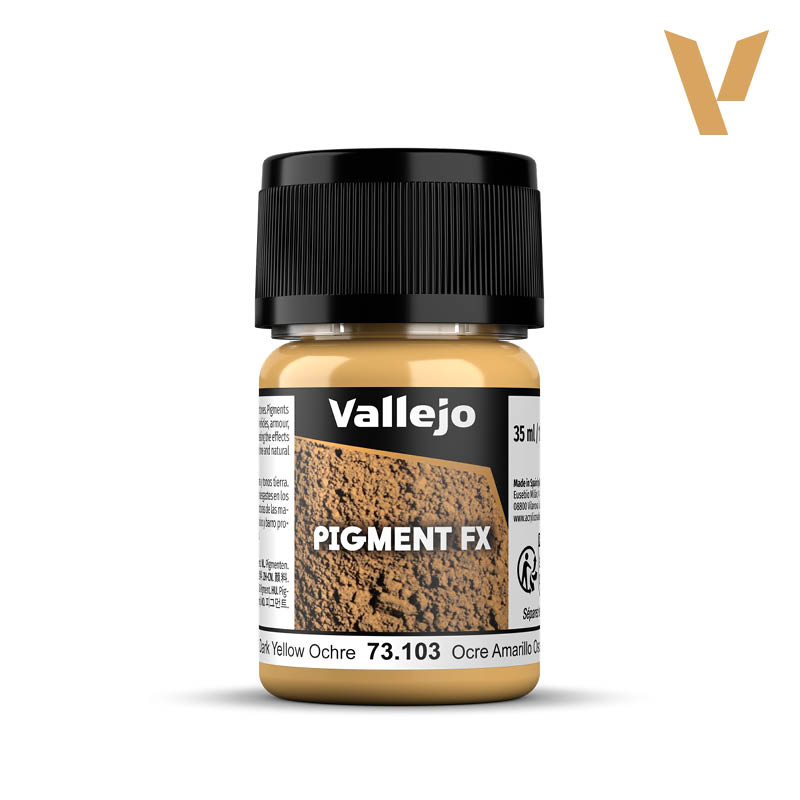 Vallejo Pigment FX - Dark Yellow Ocre