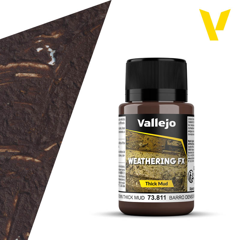 Vallejo - Weathering FX - Brown Thick Mud