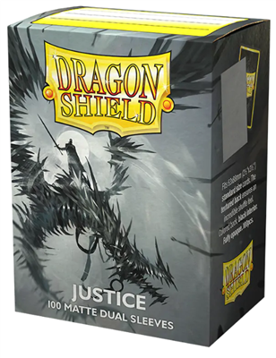 Dragon Shield 100 Dual Matte Sleeves - Justice