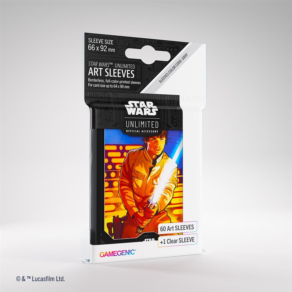 Star Wars: Unlimited Art Sleeves - Luke Skywalker - Gamegenic
