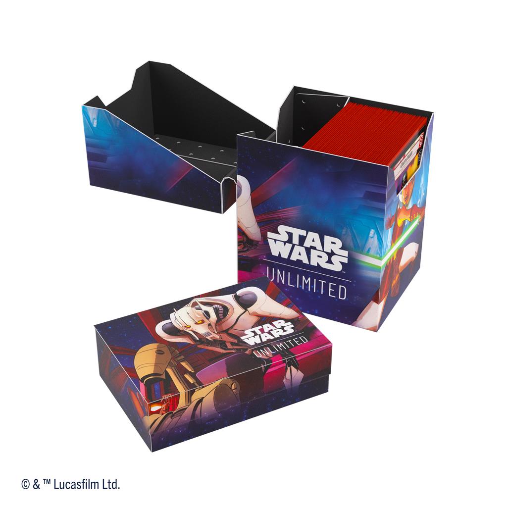 Gamegenic - Star Wars: Unlimited Soft Crate - Ashoka Tano/General Grievous