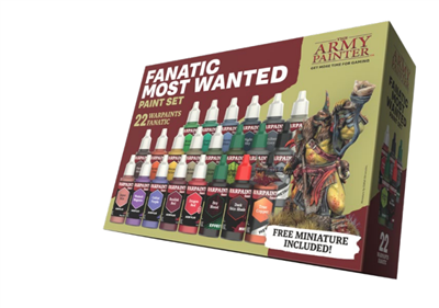 The Army Painter - Warpaints Fanatic: Most Wanted Paint Set