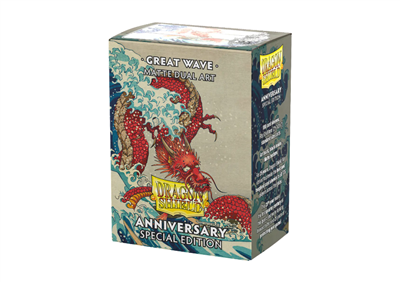 Dragon Shield Standard Matte Dual Art Sleeves - Special Edition - Great Wave (100 Sleeves)