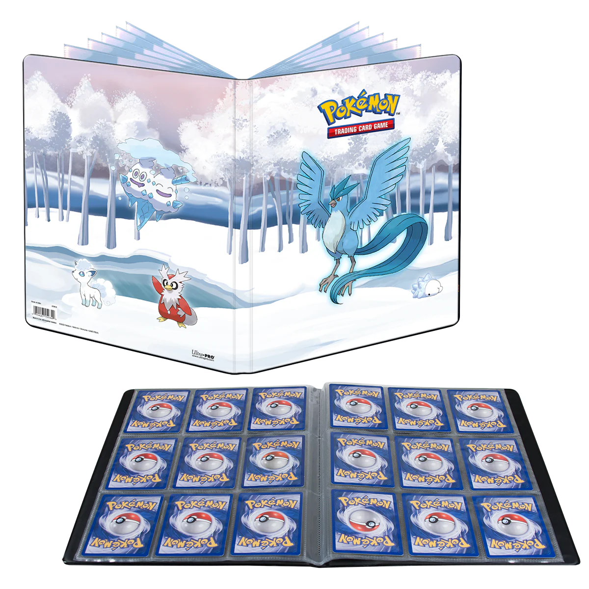 9 pocket portfolio for Pokémon - Frosted Forest