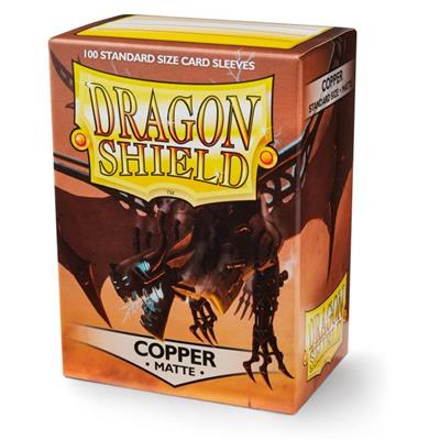 Dragon Shield 100 Matte Sleeves - Copper