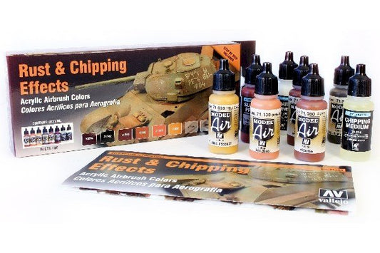 Vallejo Rust & chipping effects 8x17ml
