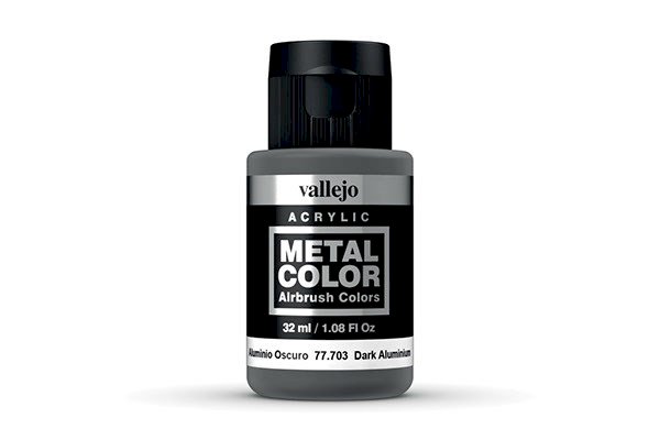 Vallejo Metal Color Dark Aluminium, 32ml.