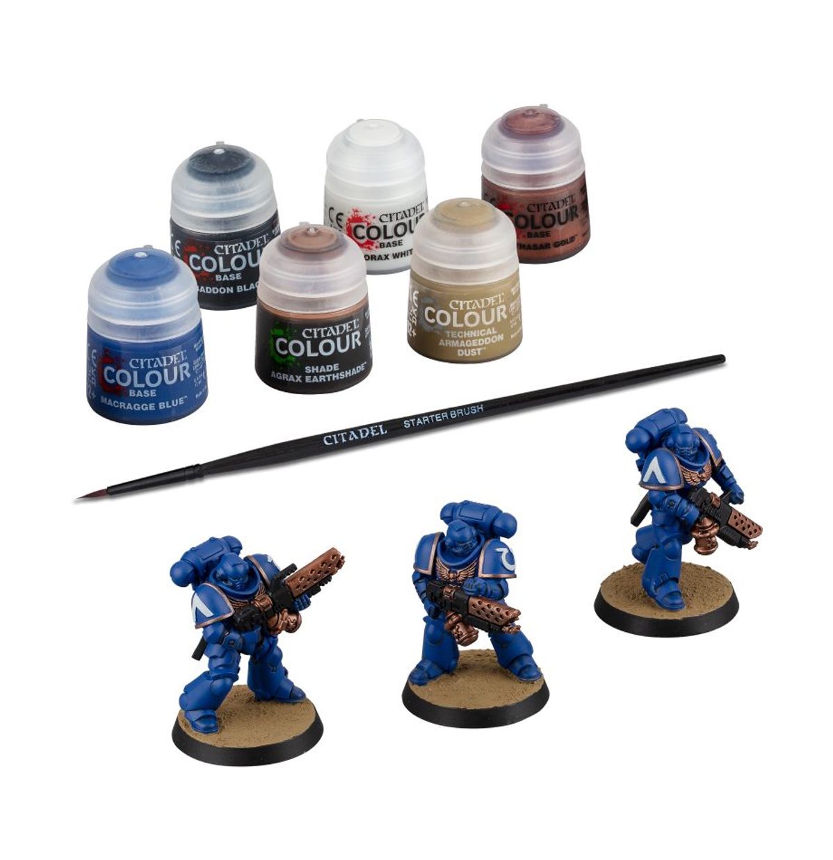 Space Marines - Infernus Marines + Paints Set - Warhammer 40K