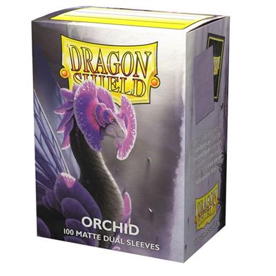 Dragon Shield 100 Dual Matte Sleeves - Orchid