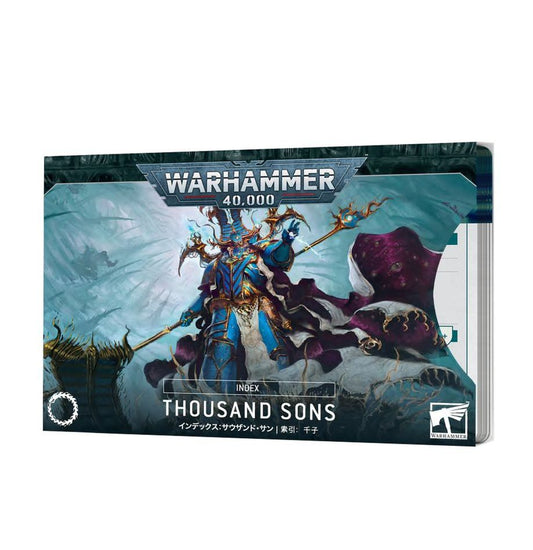 Thousand Sons: Index cards - Warhammer 40k