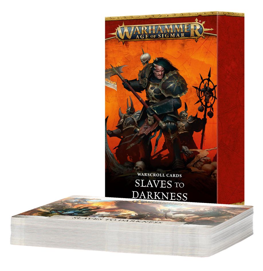 Slaves to Darkness - Warscroll Cards - Age of Sigmar