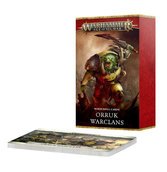 Warhammer Age of Sigmar - Warscroll Cards: Orruk Warclans