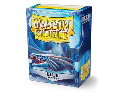 Dragon Shield 100 Matte Sleeves - Blue