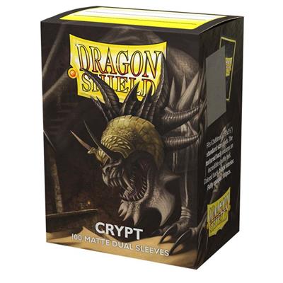 Dragon Shield 100 Dual Matte Sleeves - Crypt