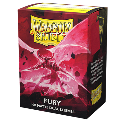 Dragon Shield 100 Dual Matte Sleeves - Fury