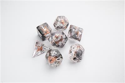 Gamegenic - Embraced Series - Shield and Weapons - RPG Dice Set (7pcs)