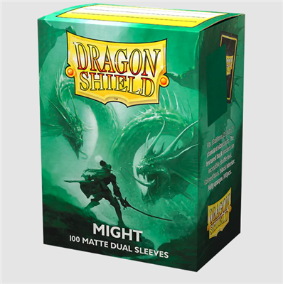 Dragon Shield 100 Dual Matte Sleeves - Might