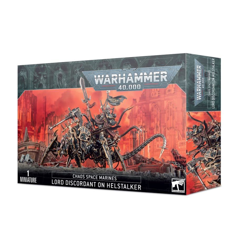 Lord Discordant on Helstalker - Chaos Space Marines - 40k