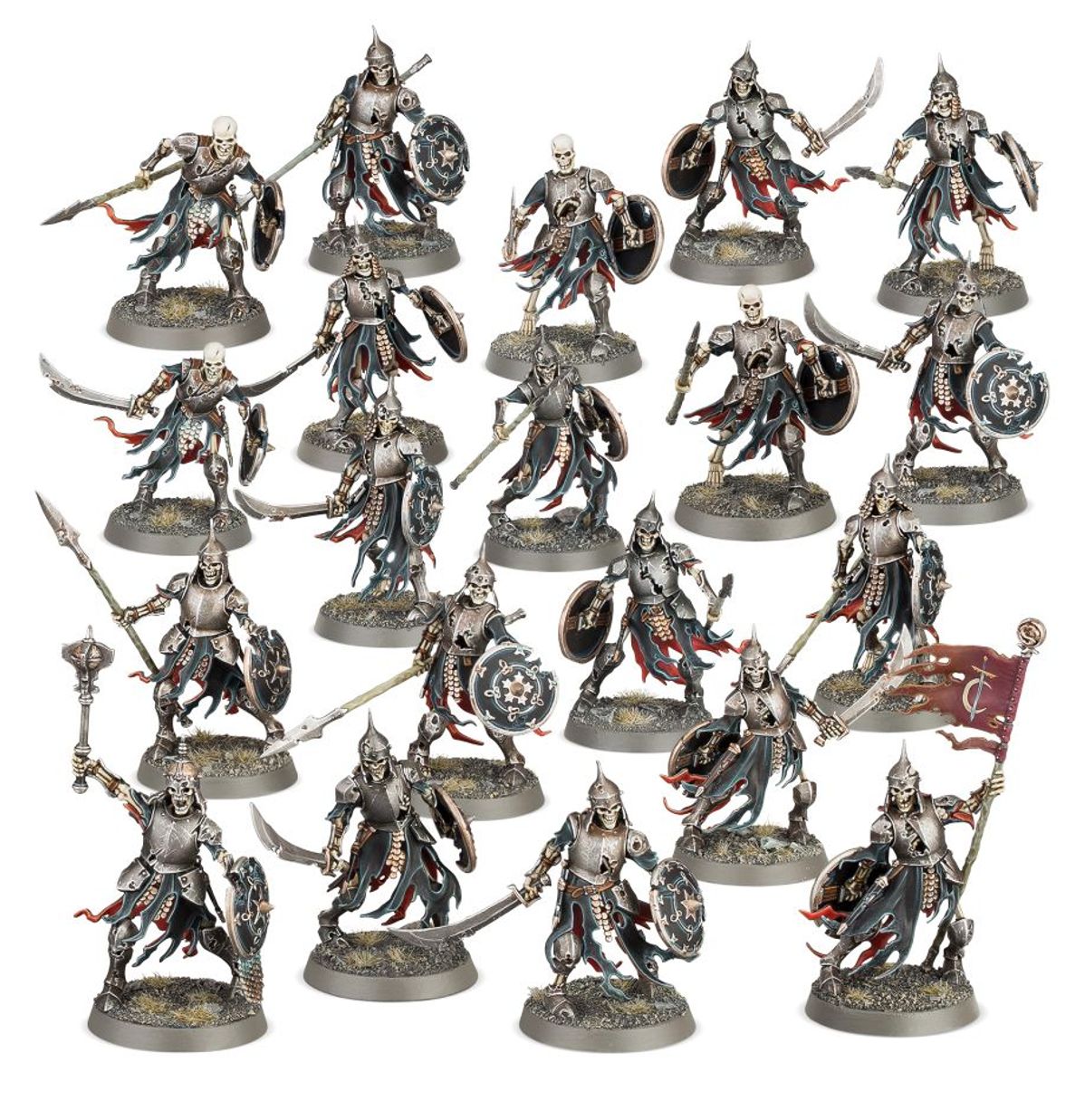 Warhammer Age of Sigmar - Soulblight Gravelords: Deathrattle Skeletons