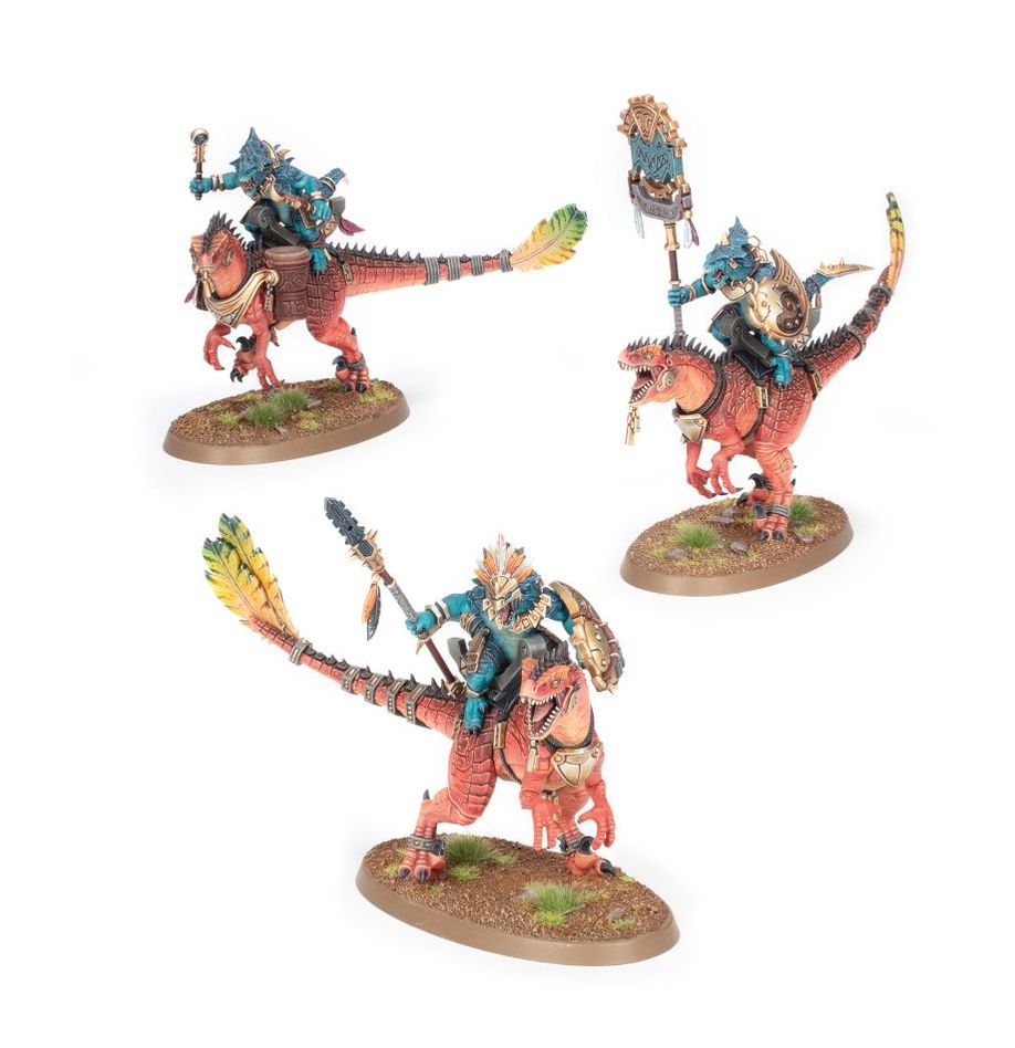 Warhammer Age of Sigmar - Seraphon: Aggradon Lancers