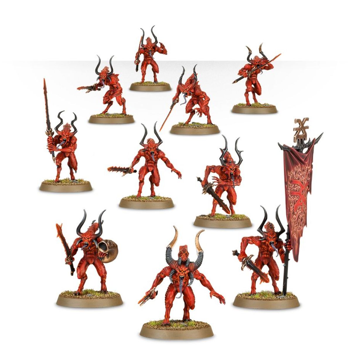 Warhammer Age of Sigmar - Blades og Khorne - Bloodletters