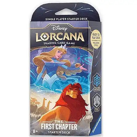 Aurora & Simba (Sapphire/Steel) - First Chapter Starter deck - Disney Lorcana