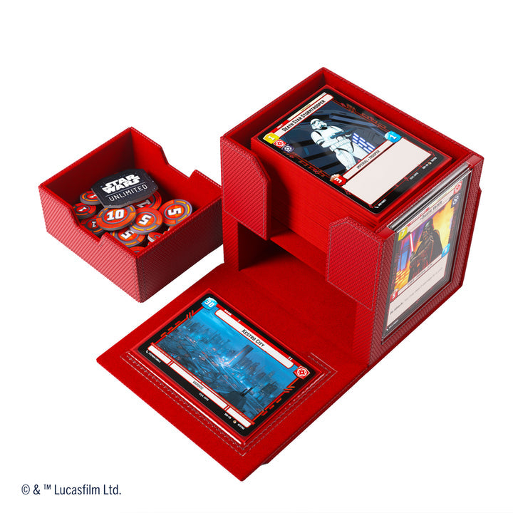 Gamegenic - Star Wars: Unlimited Deck Pod - Red