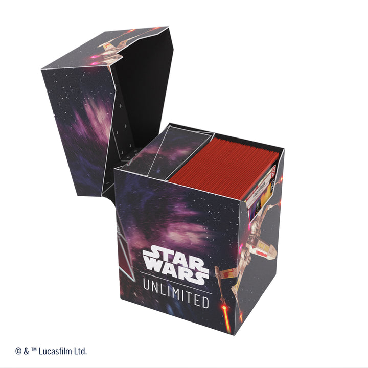 Gamegenic - Star Wars: Unlimited Soft Crate - X-Wing/TIE Fighter