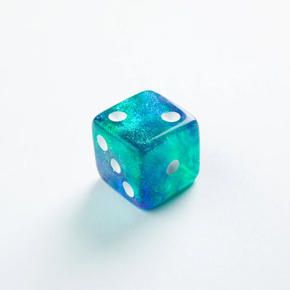 Gamegenic - Galaxy Series - Neptune - D6 Dice Set 16 mm (12 pcs)