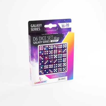 Gamegenic - Galaxy Series - Nebula - D6 Dice Set 12 mm (36 pcs)