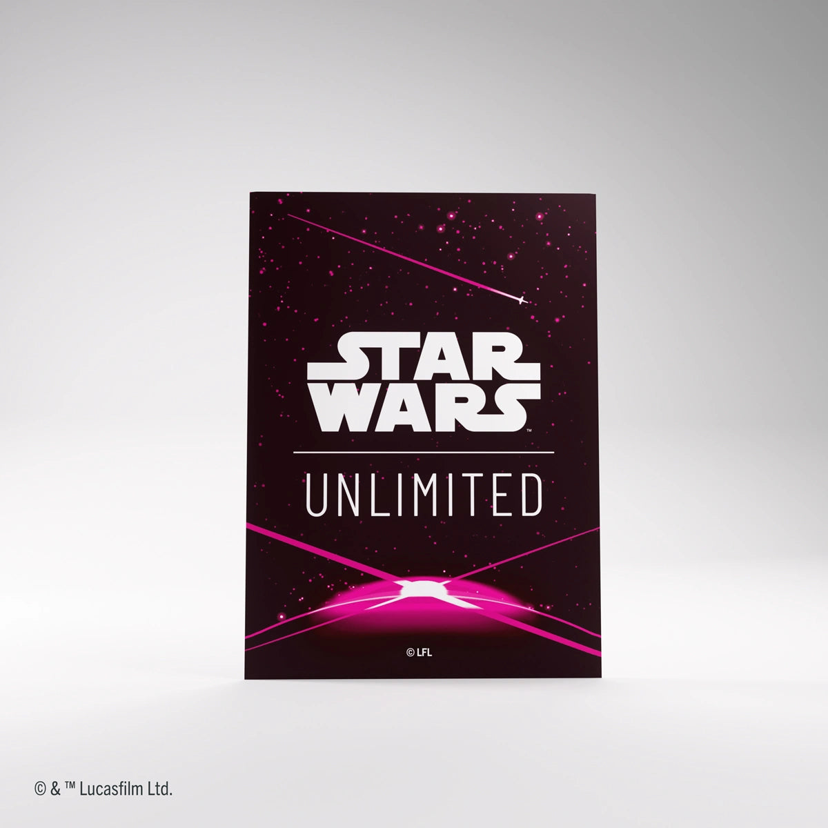 Gamegenic - Star Wars: Unlimited Art Sleeves - Card Back Magenta