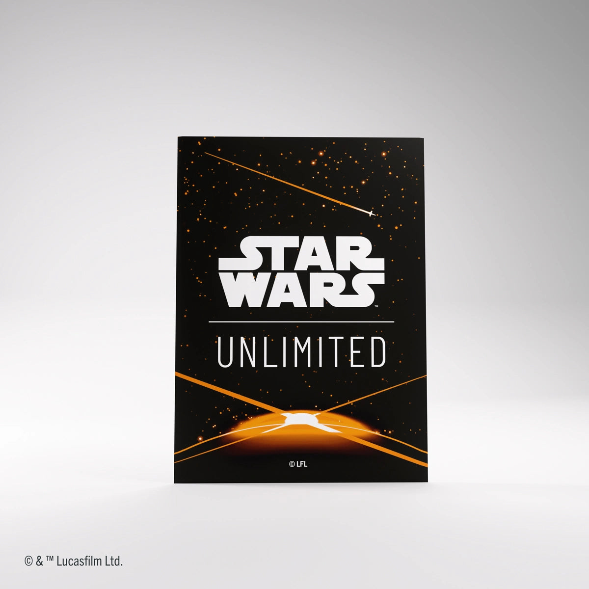 Gamegenic - Star Wars: Unlimited Art Sleeves - Card Back Orange