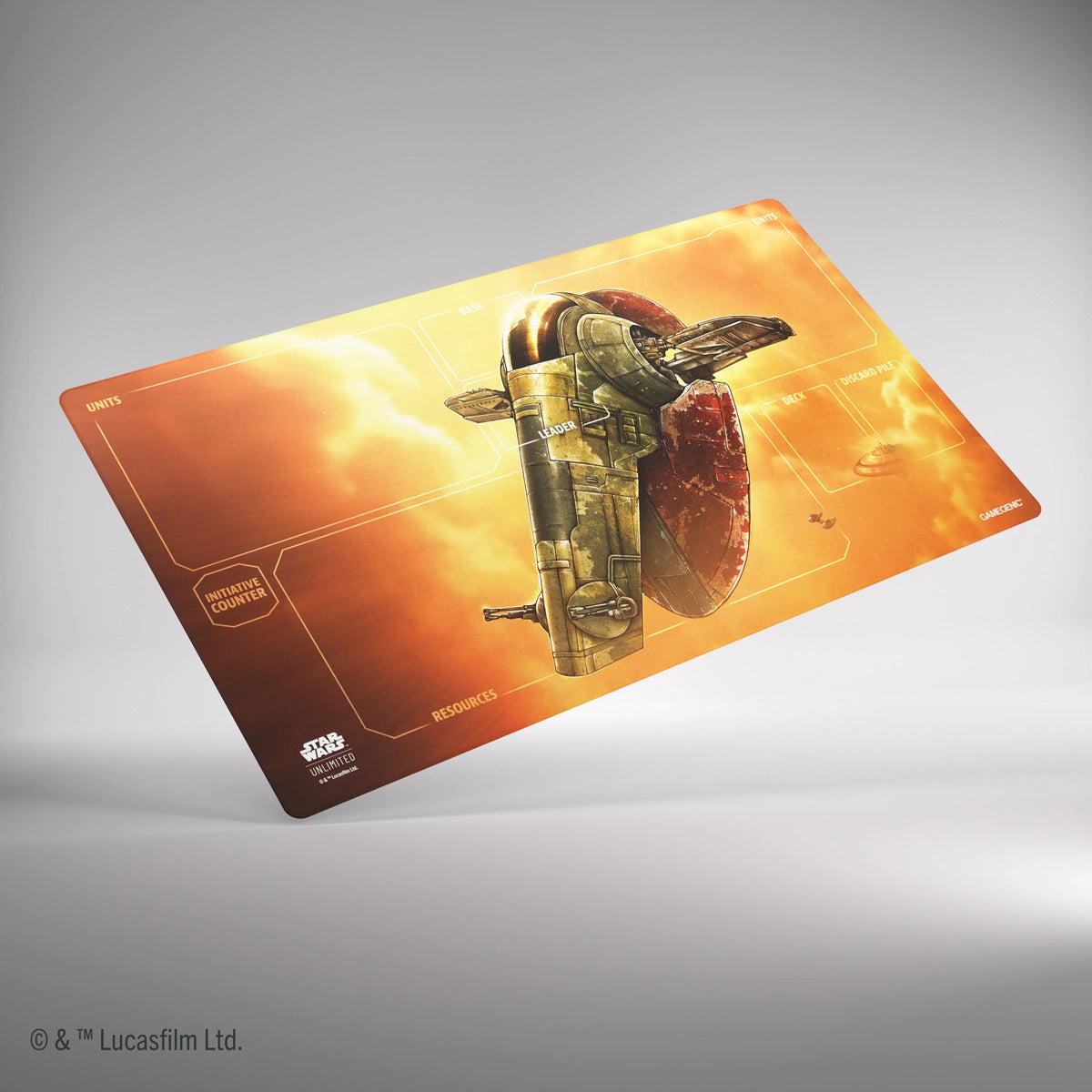 Gamegenic - Star Wars: Unlimited Game Mat - Fett's Firespray