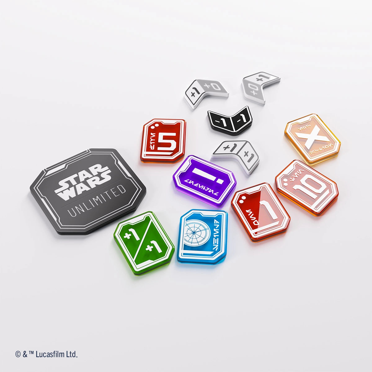 Gamegenic - Star Wars: Unlimited - Premium Acrylic Token Set