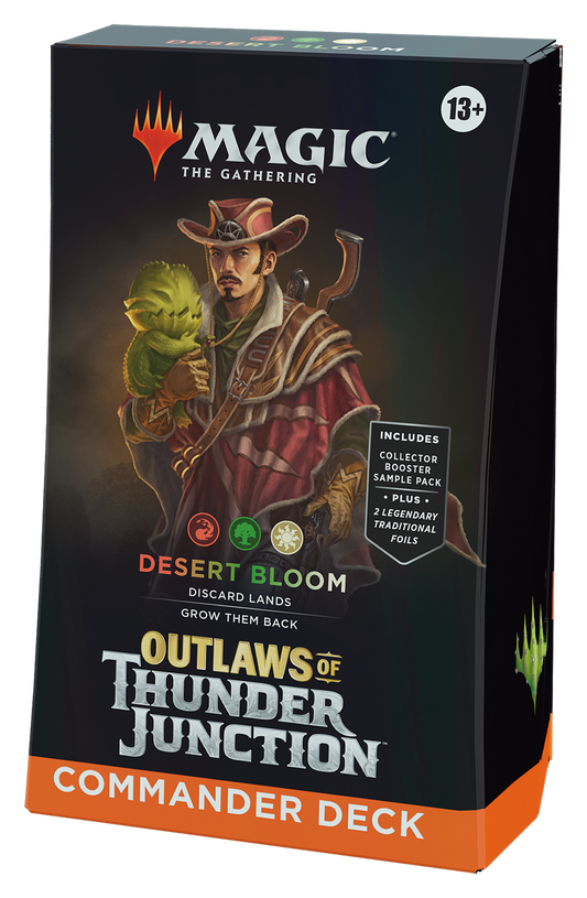 Commander deck: Dessert Bloom - Outlaws of Thunder Junction