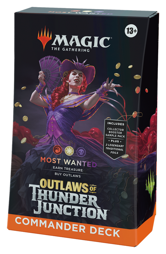 Commander deck: Most Wanted - Outlaws of Thunder Junction