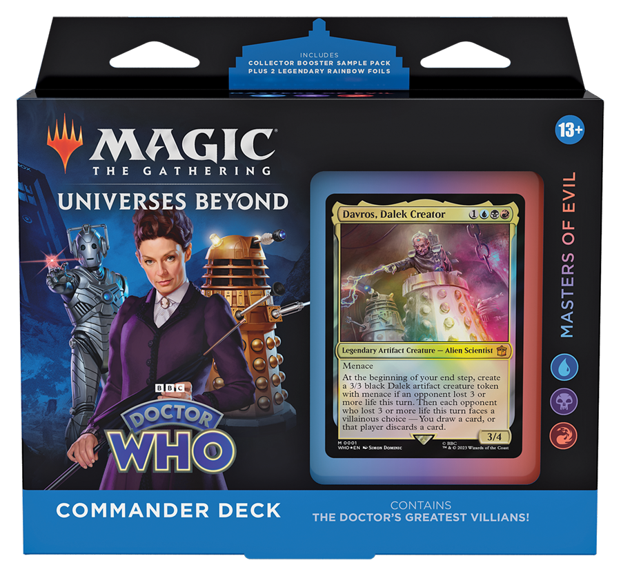 Magic: The Gathering Doctor Who Commander Deck - Masters of Evil