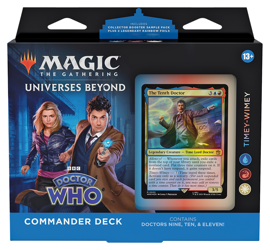 Magic: The Gathering Doctor Who Commander Deck – Timey-Wimey