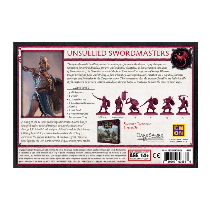 SIF: Targaryen Unsullied Swordmasters