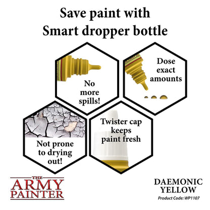 Warpaints Acrylic: Daemonic Yellow - Army Painter