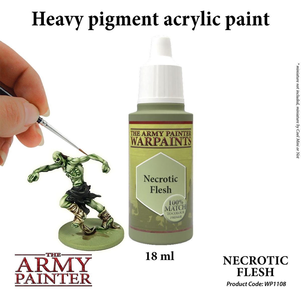 Warpaints Acrylic: Necrotic Flesh - Army Painter