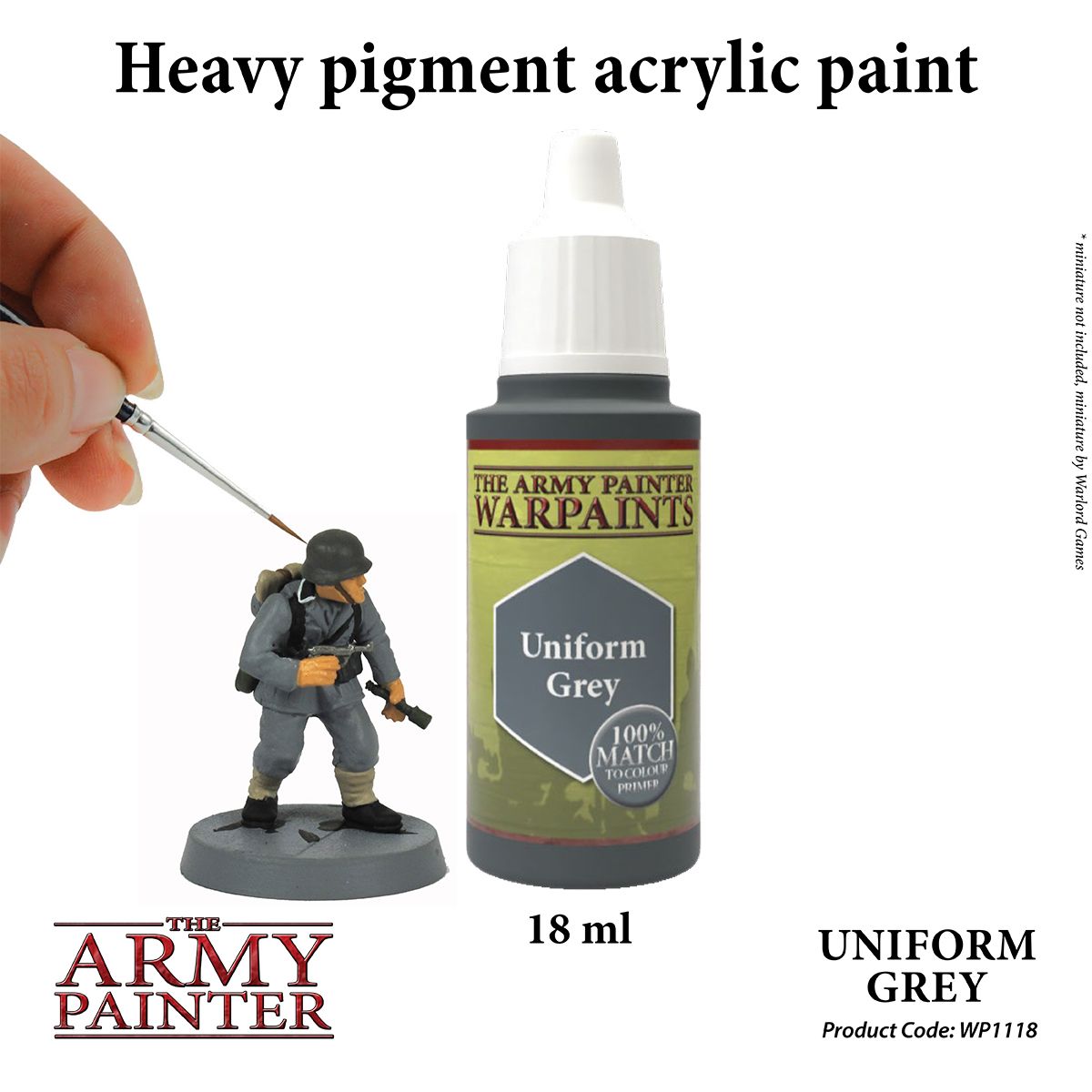 Warpaints Acrylic: Uniform Grey - Army Painter