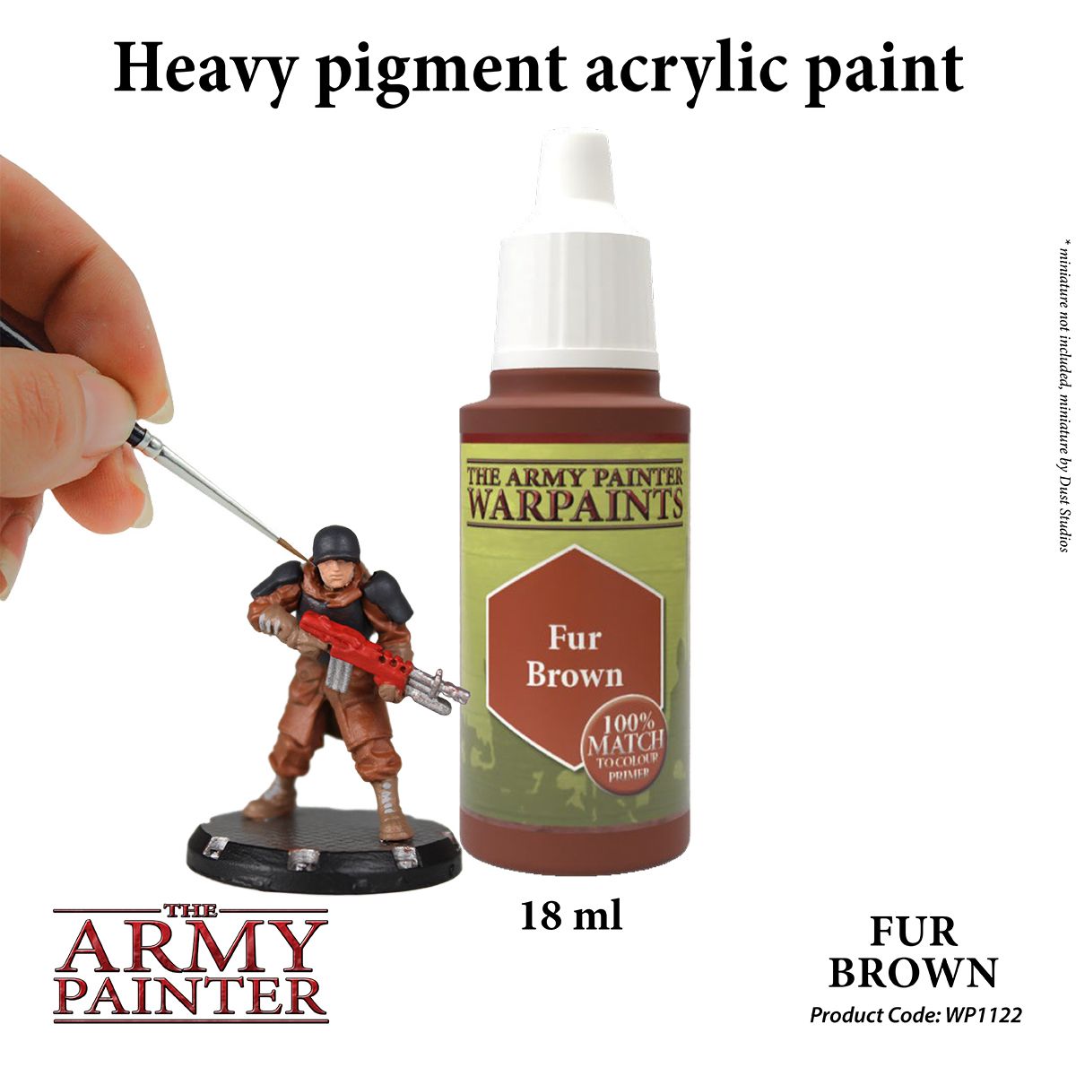 Warpaints Acrylic: Fur Brown - Army Painter