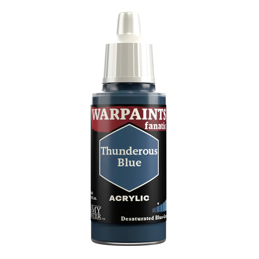 Warpaints Fanatic Acrylic - Thunderous Blue- Army Painter
