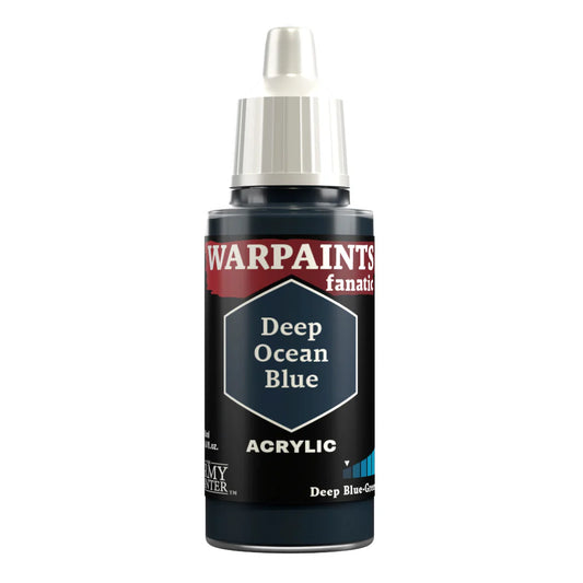 Warpaints Fanatic Acrylic - Deep Ocean Blue - Army Painter